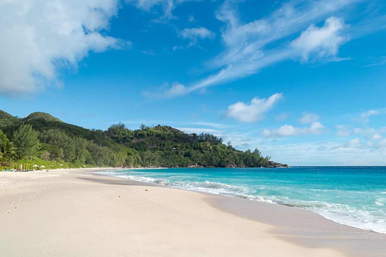 Surf at Anse Intendance on the south coast.