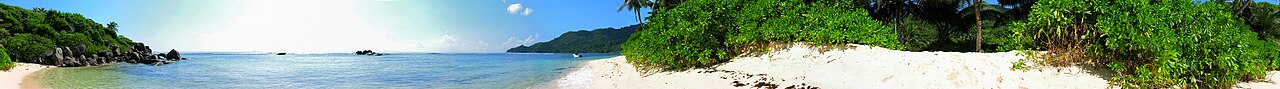Anse Royale on the east coast of Mahé.