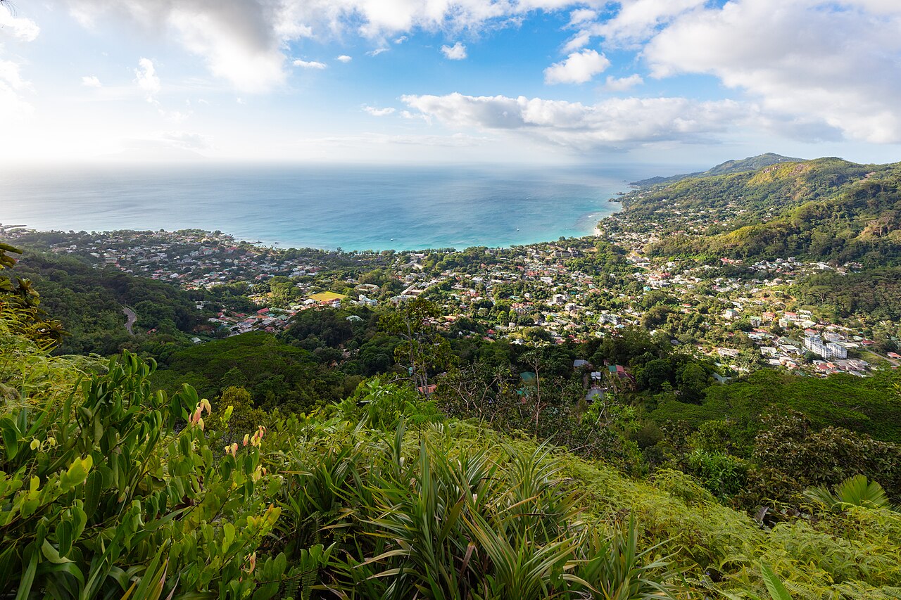 Beau Vallon beach, which costs nothing.