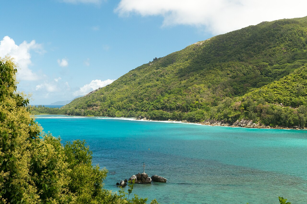Port Launay marine park on Mahé.