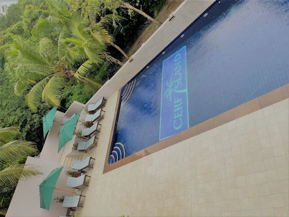 Cerf Island Resort, Cerf Island. A view of the rooms.