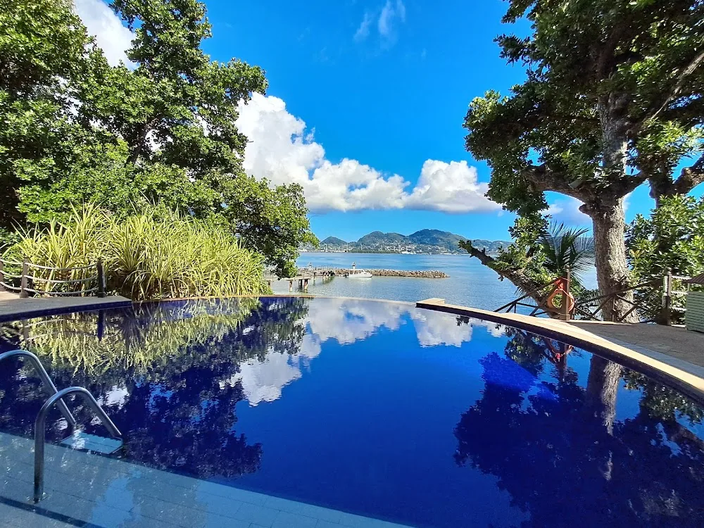 Cerf Island Resort, Cerf Island. A view of the grounds.
