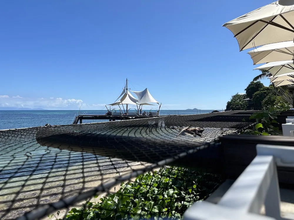 Coco de Mer Hotel, Praslin. A view of the rooms.
