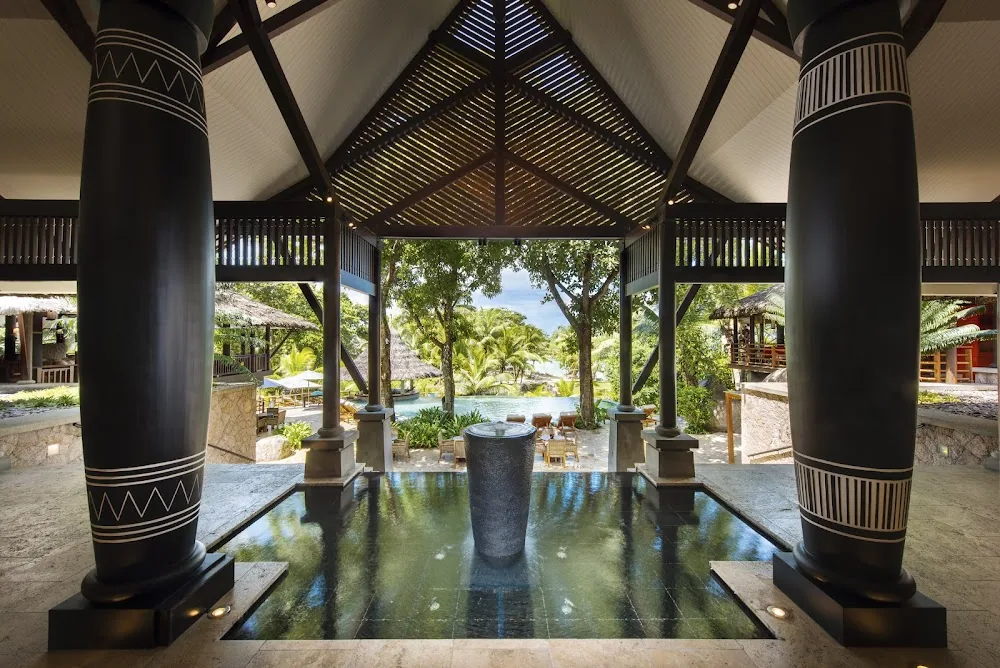 Constance Lemuria Resort, Praslin. A view of the rooms.
