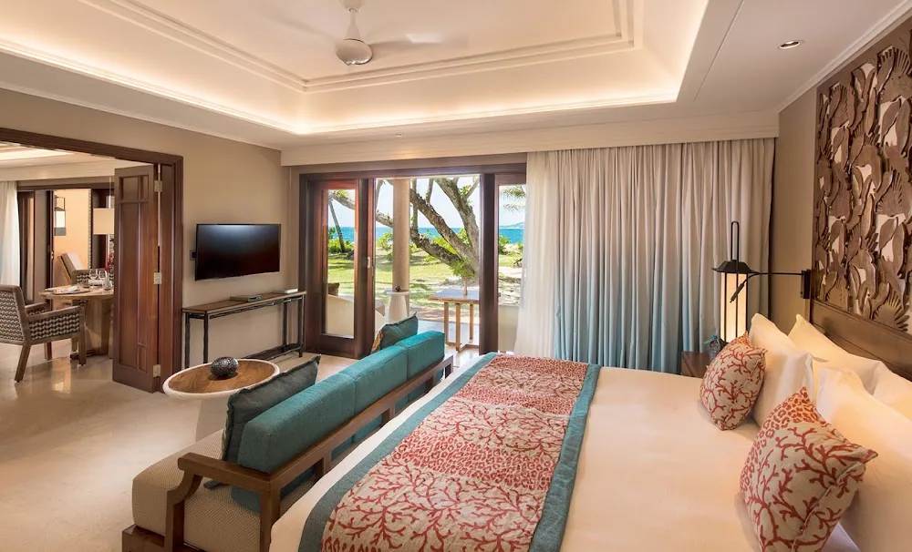 Constance Lemuria Resort, Praslin. A view of the grounds.