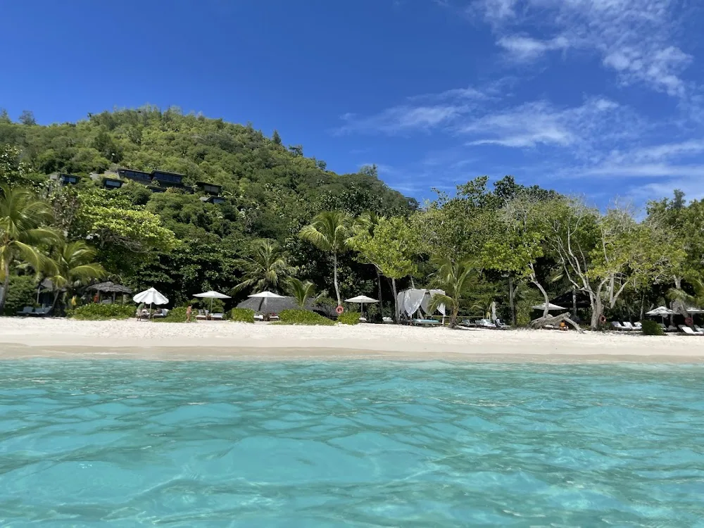 Four Seasons Resort Seychelles, Mahé. A view of the rooms.