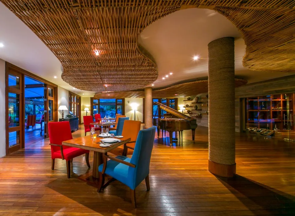 Kempinski Seychelles Resort, Mahé. A view of the rooms.