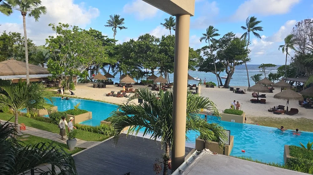 Kempinski Seychelles Resort, Mahé. A view of the setting.