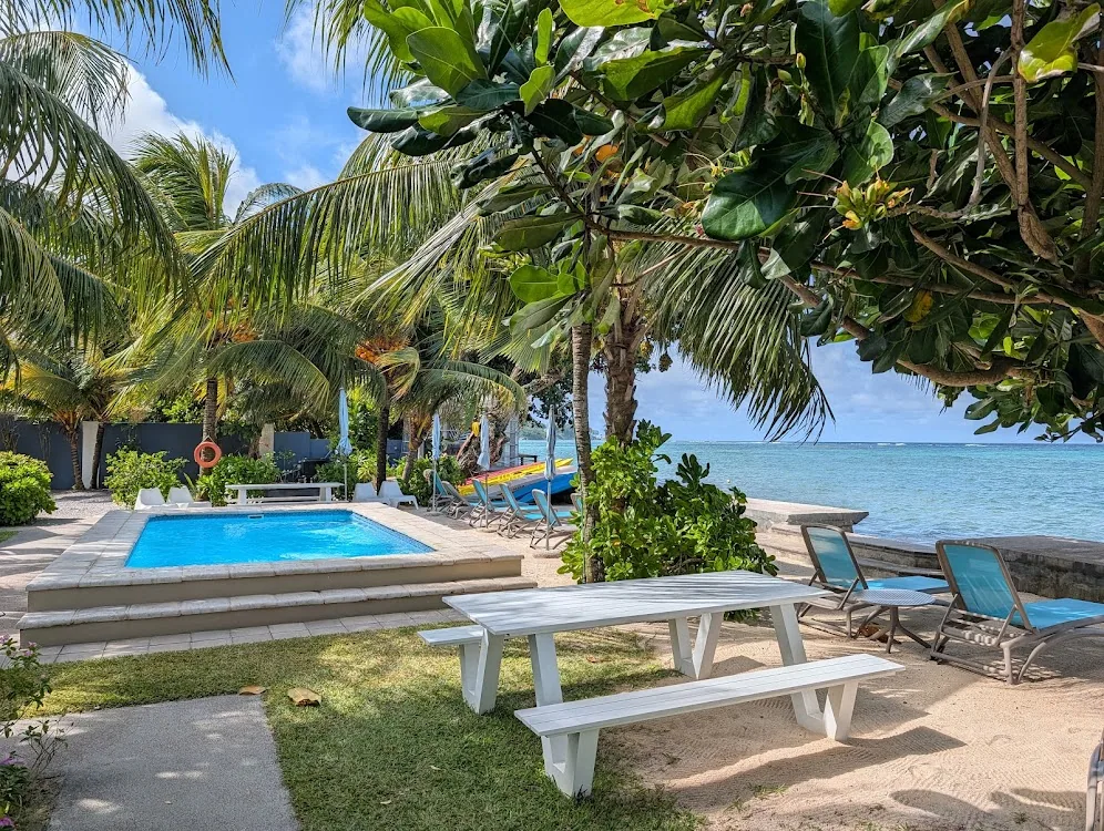 Le Nautique Luxury Beachfront Apartments, Mahé. A view of the property.