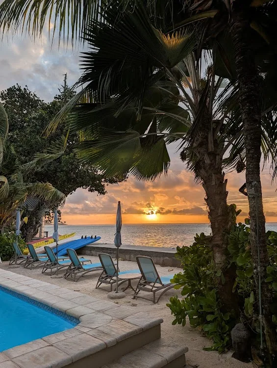 Le Nautique Luxury Beachfront Apartments, Mahé. A view of the view.