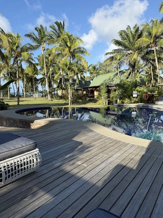 Paradise Sun Hotel, Praslin. A view of the view.