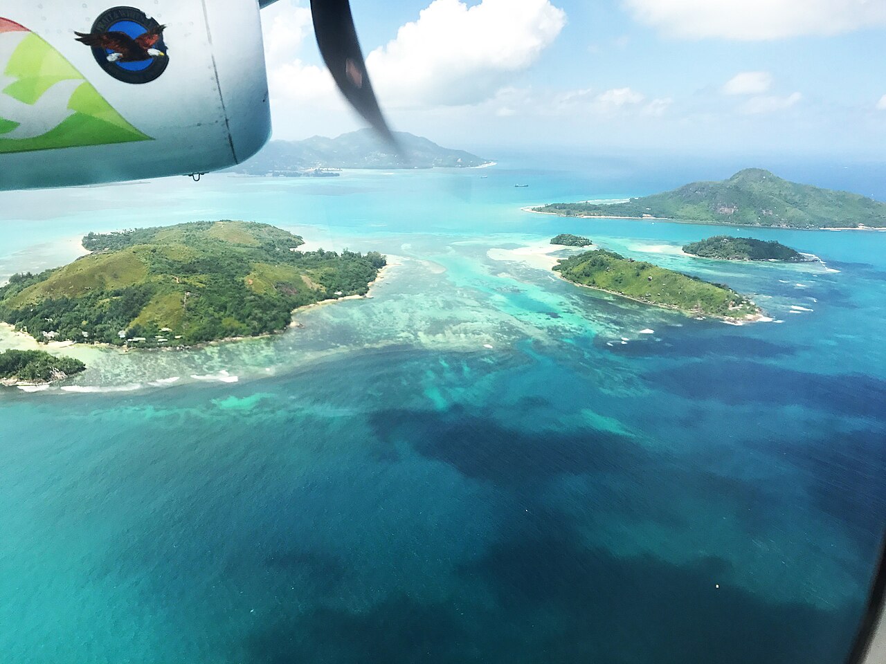 Cerf Island, Seychelles: frame 1 of the island